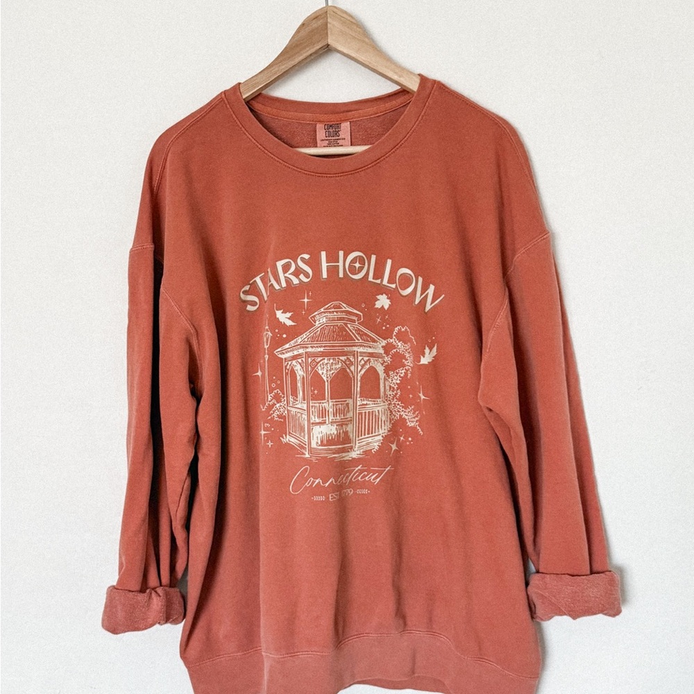 NEW Stars Hollow Gilmore Girls Cozy Lightweight Comfort Colors  Sweatshirt